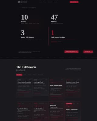 Decathlon Professional Website Template