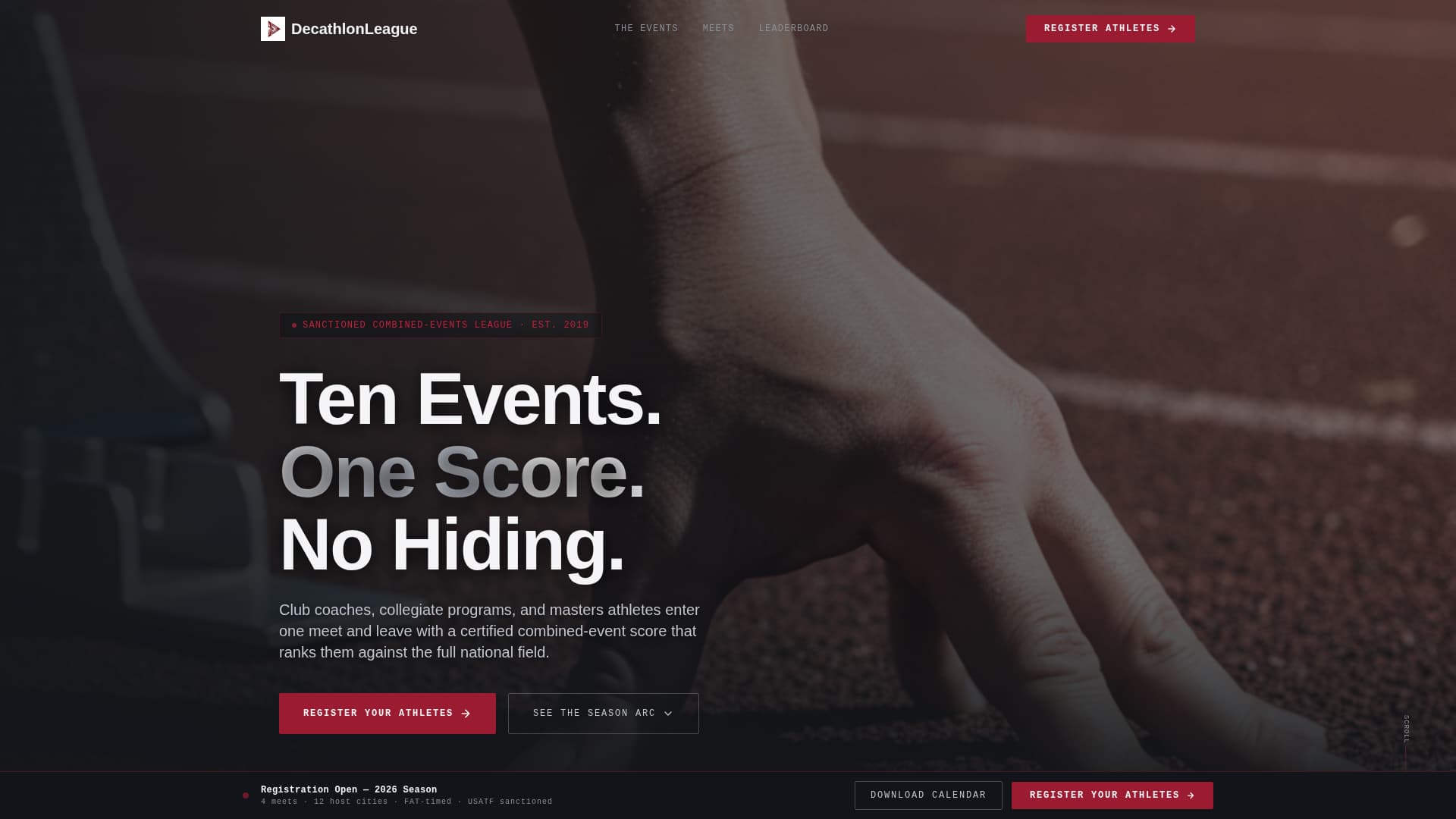 Decathlon Professional Website Template