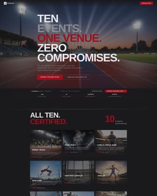 Decathlon Booking Website Template