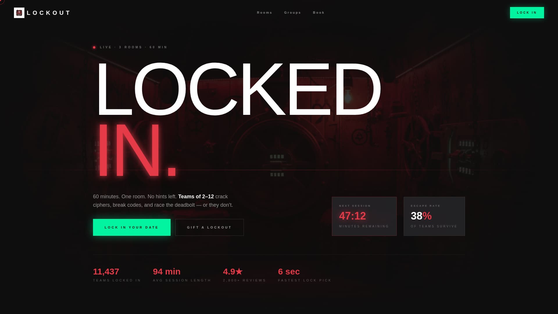 Bowling & Entertainment Center Advanced Booking Website Template