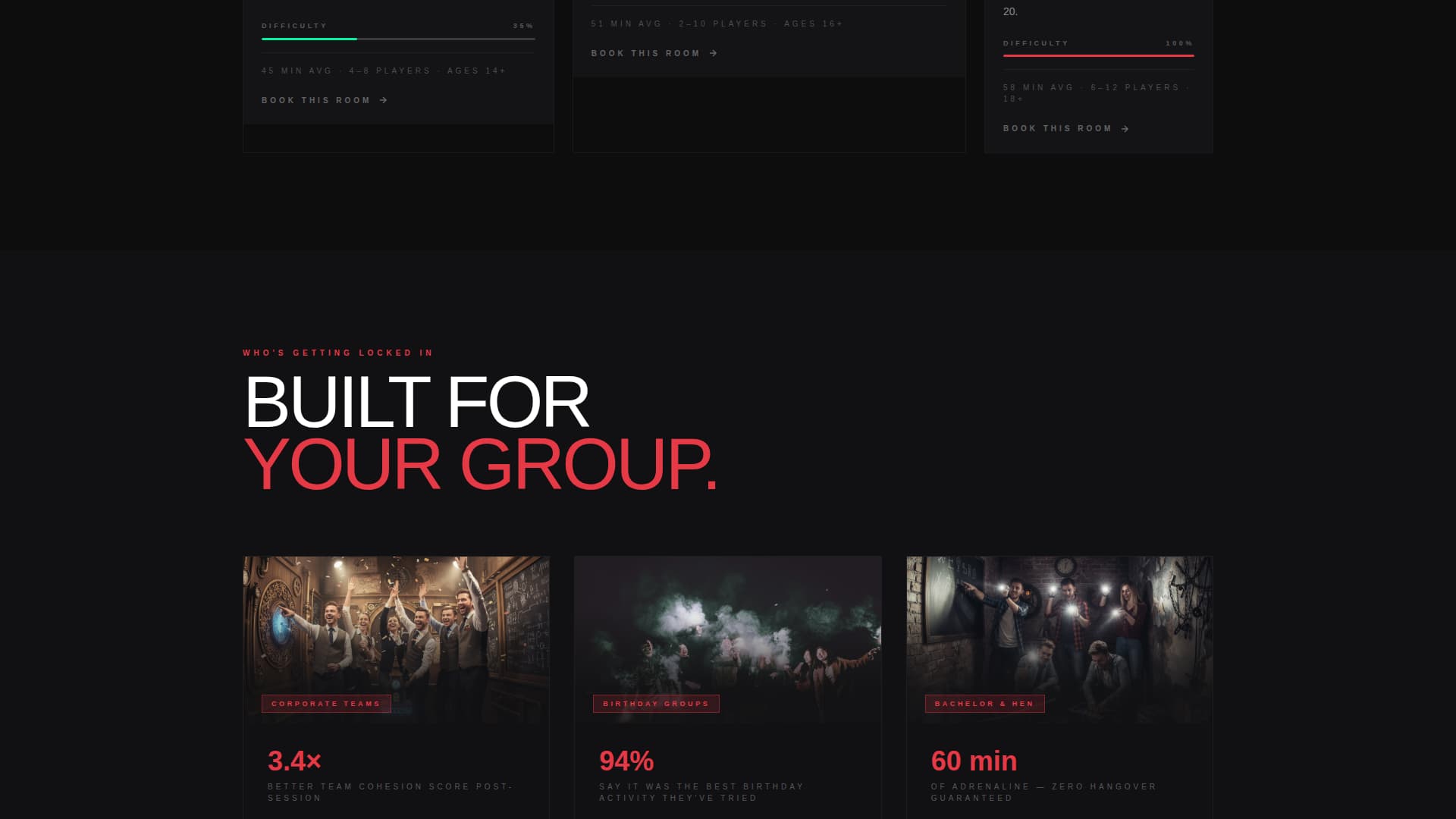Bowling & Entertainment Center Advanced Booking Website Template