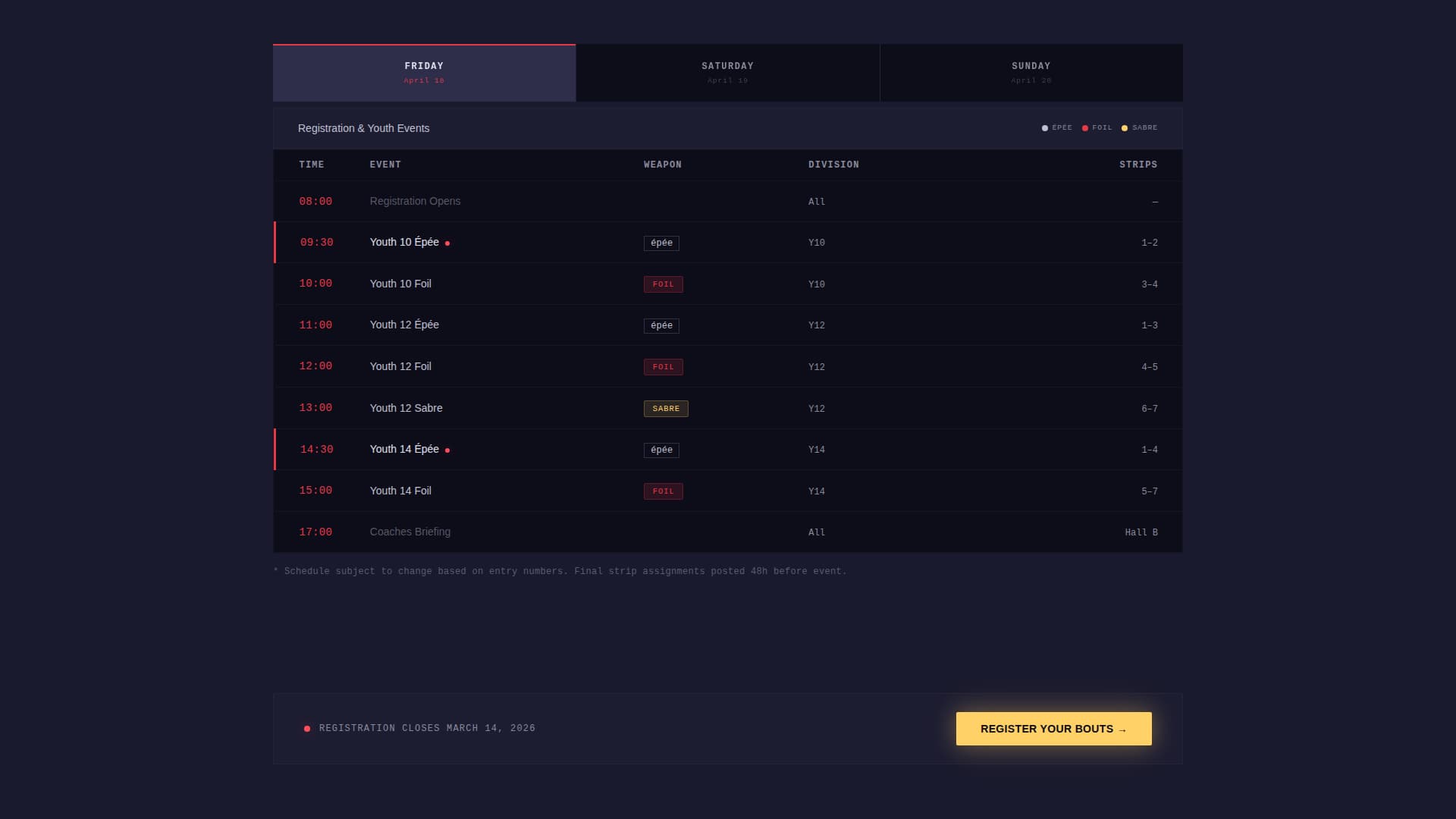 Fencing Professional Website Template