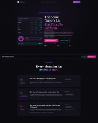 Specialist Figure Skating Professional Website Template