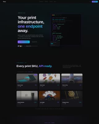 Printing Digital Presence Pricing & Packages Website Template