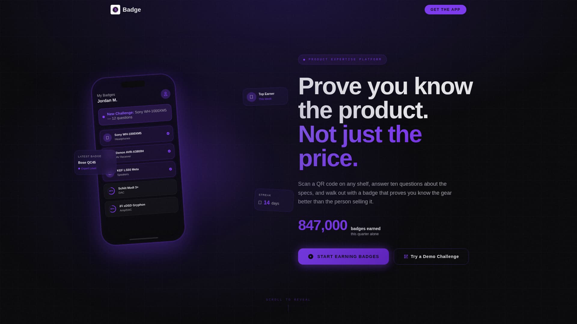Badge - Powerful Credentialing Landing Page Template