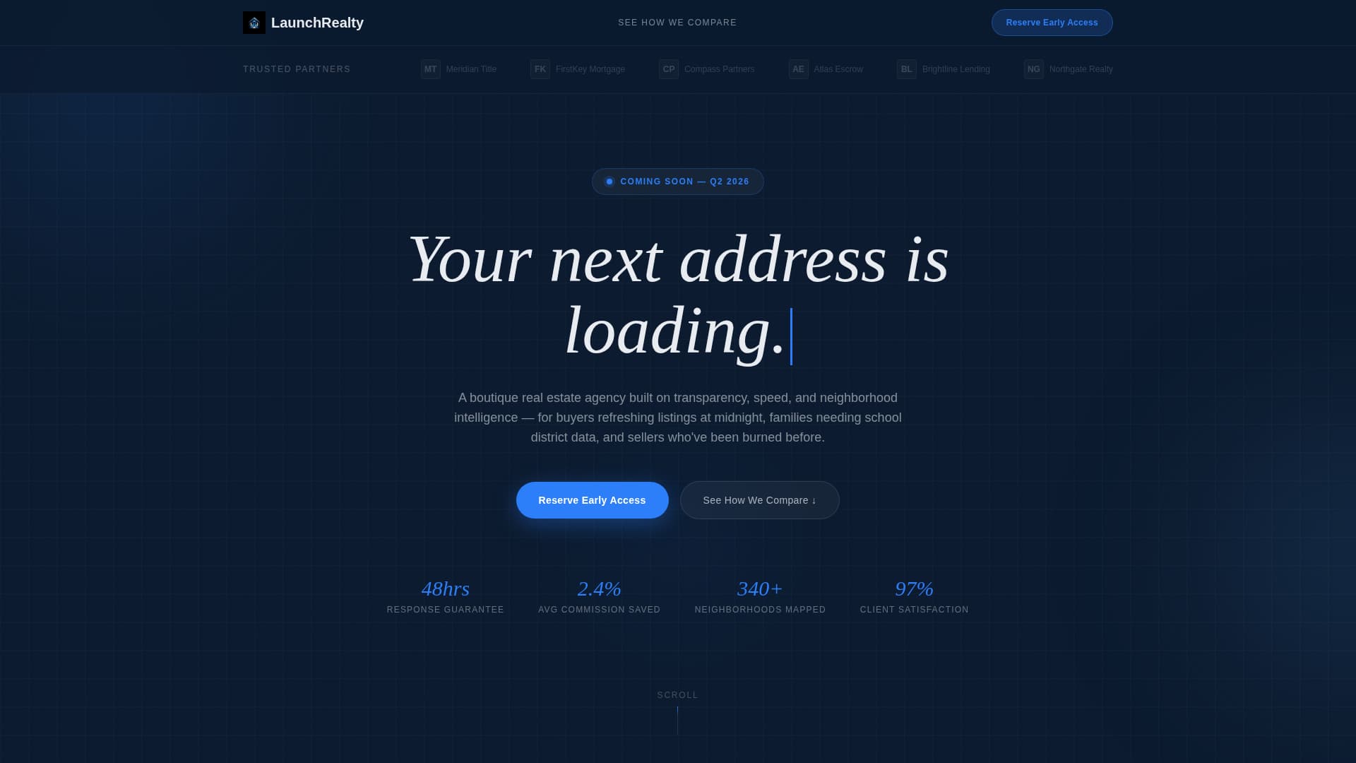 Real Estate Agency Booking Website Template
