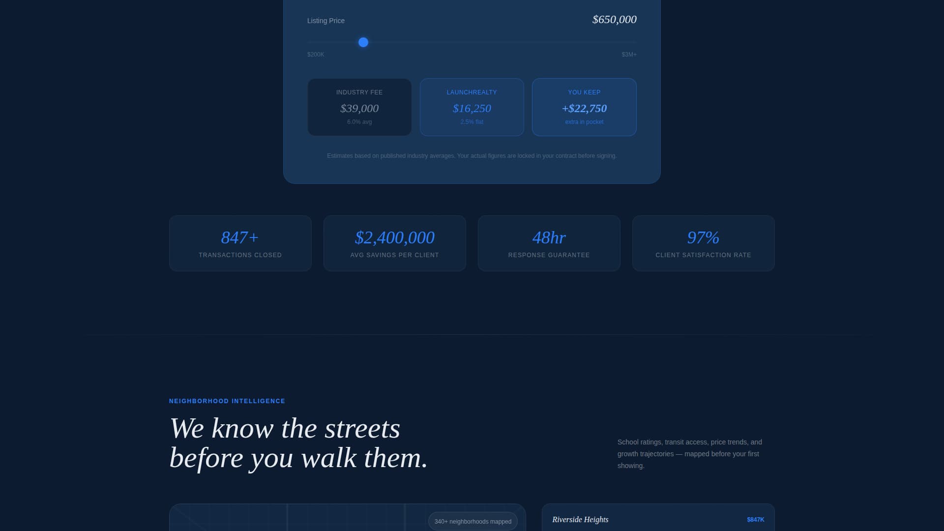 Real Estate Agency Booking Website Template