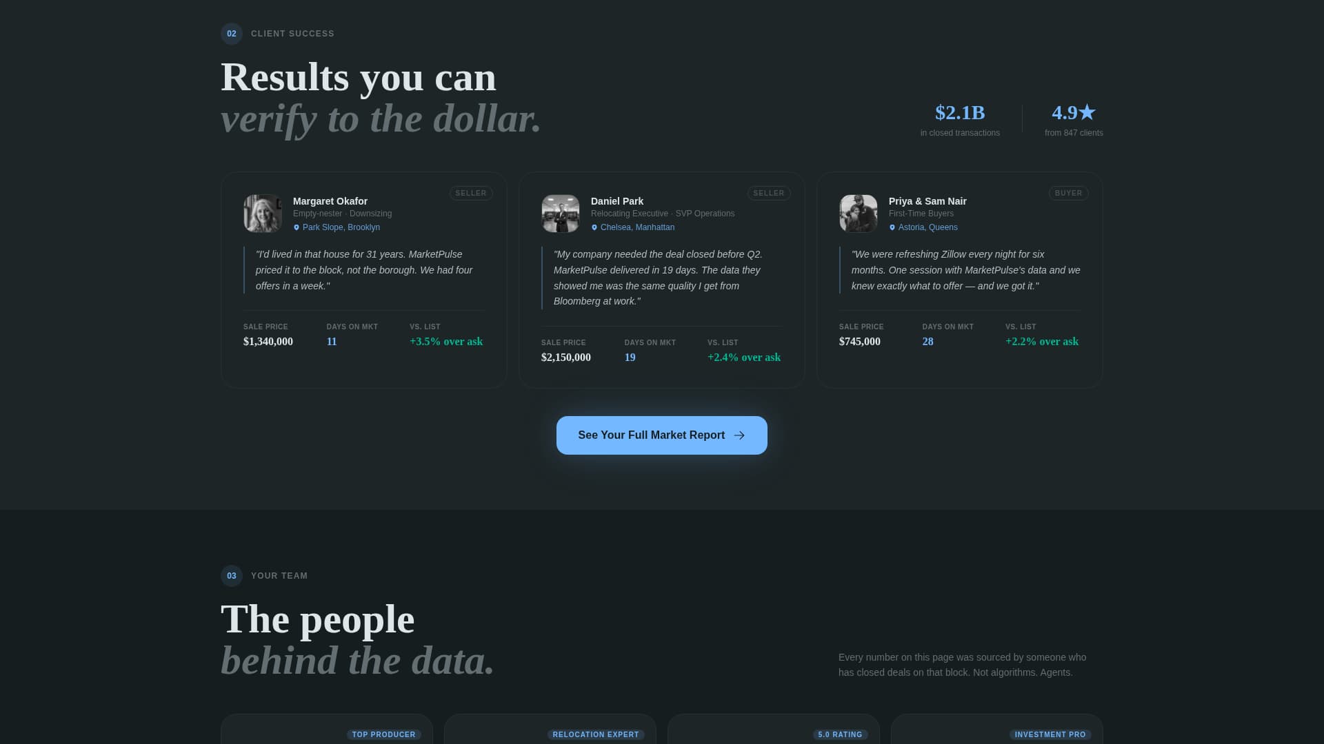 Real Estate Agency Home Value Estimator Website Template
