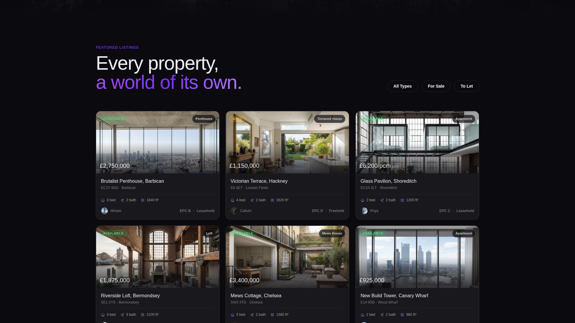 Real Estate Agency Expert Professional Website Template