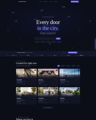 Metrodirectory - Powerful Realestate Landing Page Template