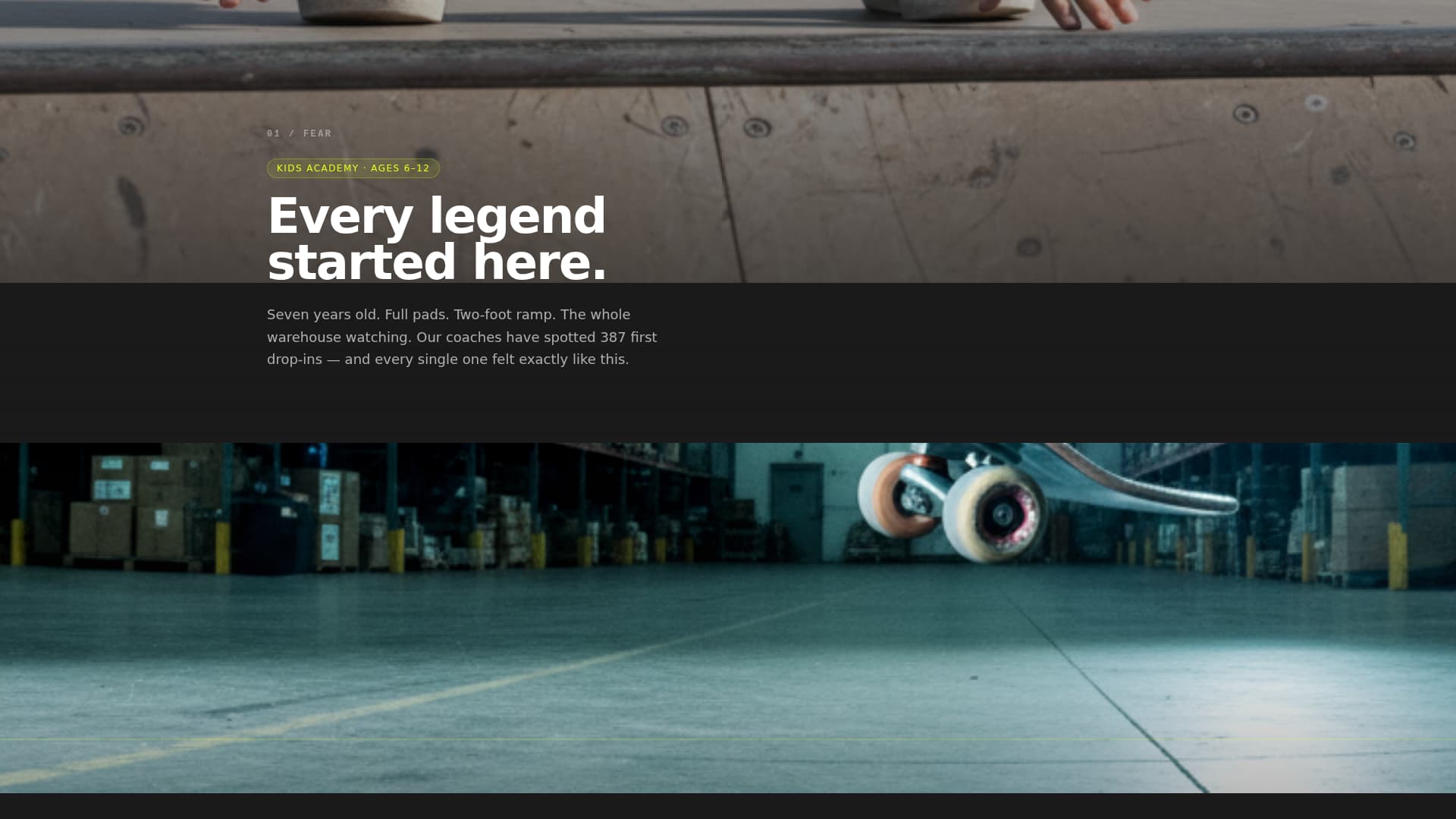 Skateboarding Professional Website Template