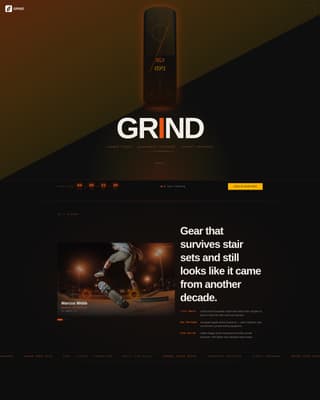 Specialist Skateboarding Pre-Launch & Coming Soon Website Template