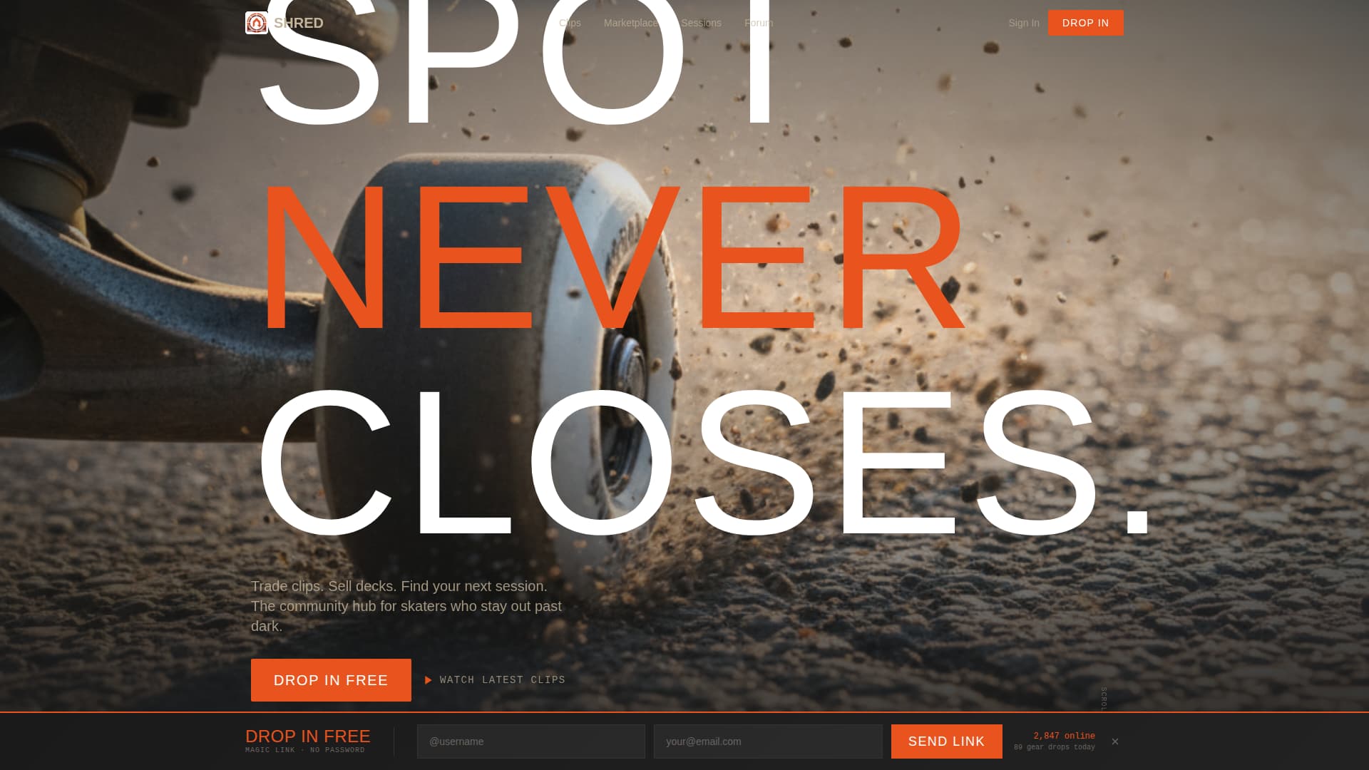 Advanced Skateboarding Professional Website Template