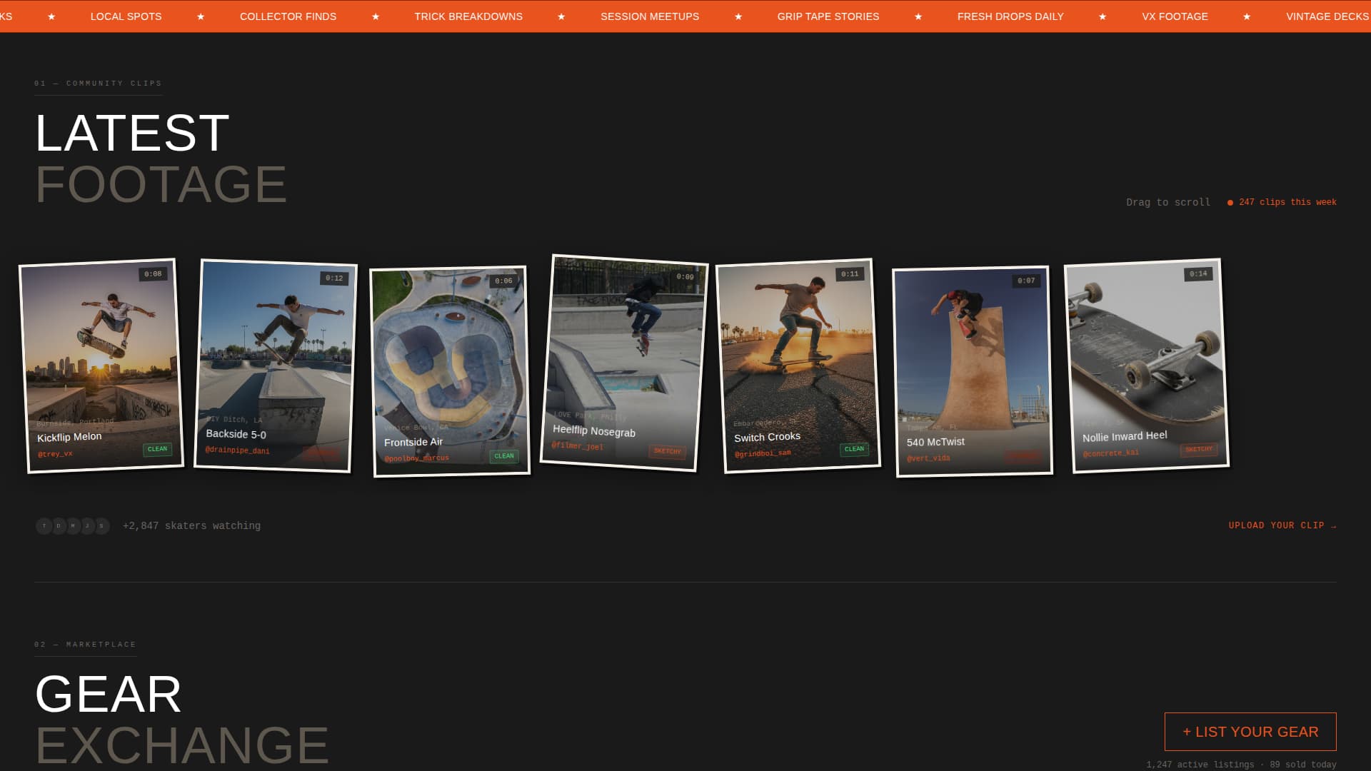 Advanced Skateboarding Professional Website Template