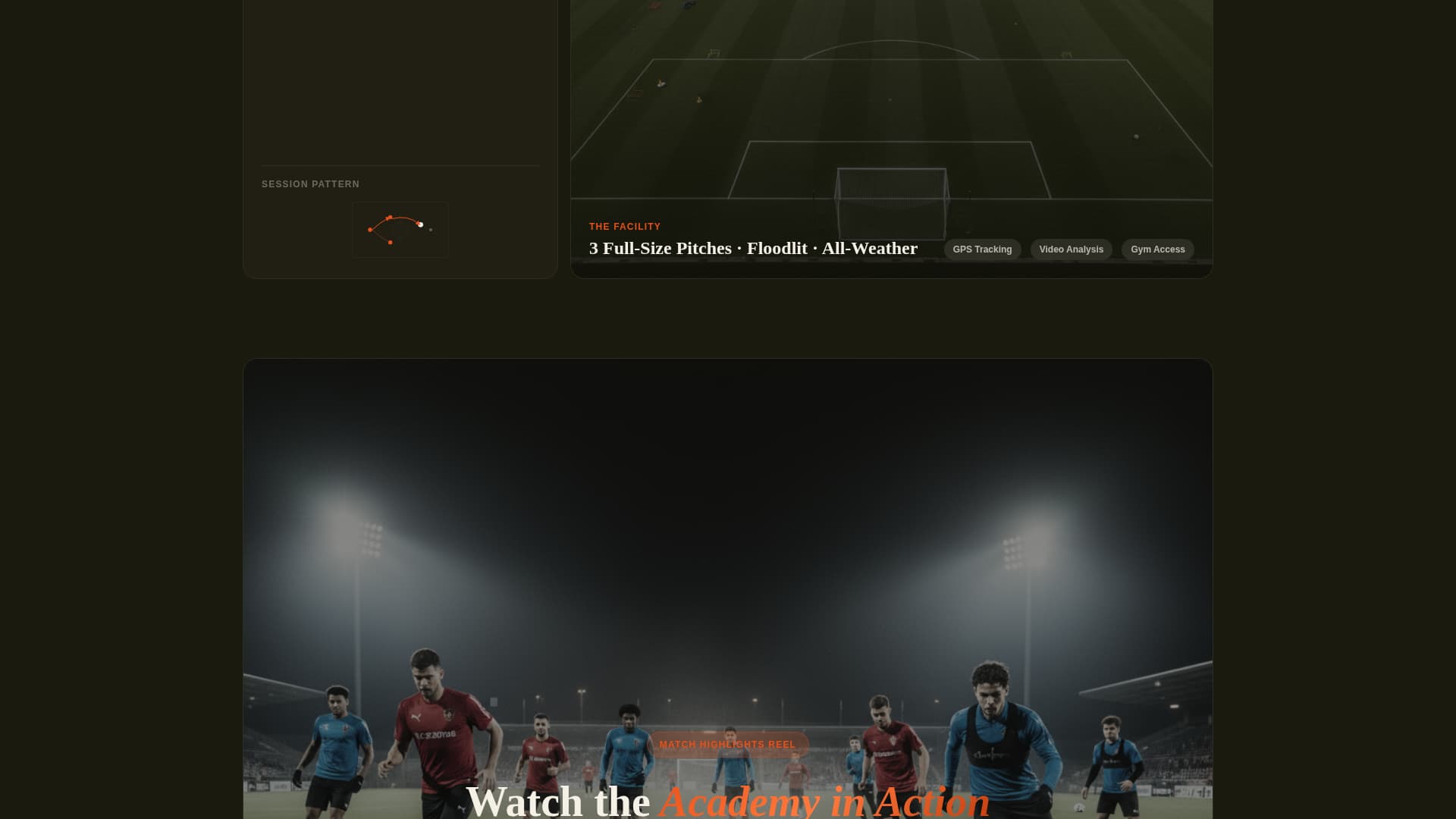 Advanced Sports Academy & Coaching Professional Website Template