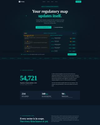 Expert RegTech Startup Privacy Policy & Terms Website Template