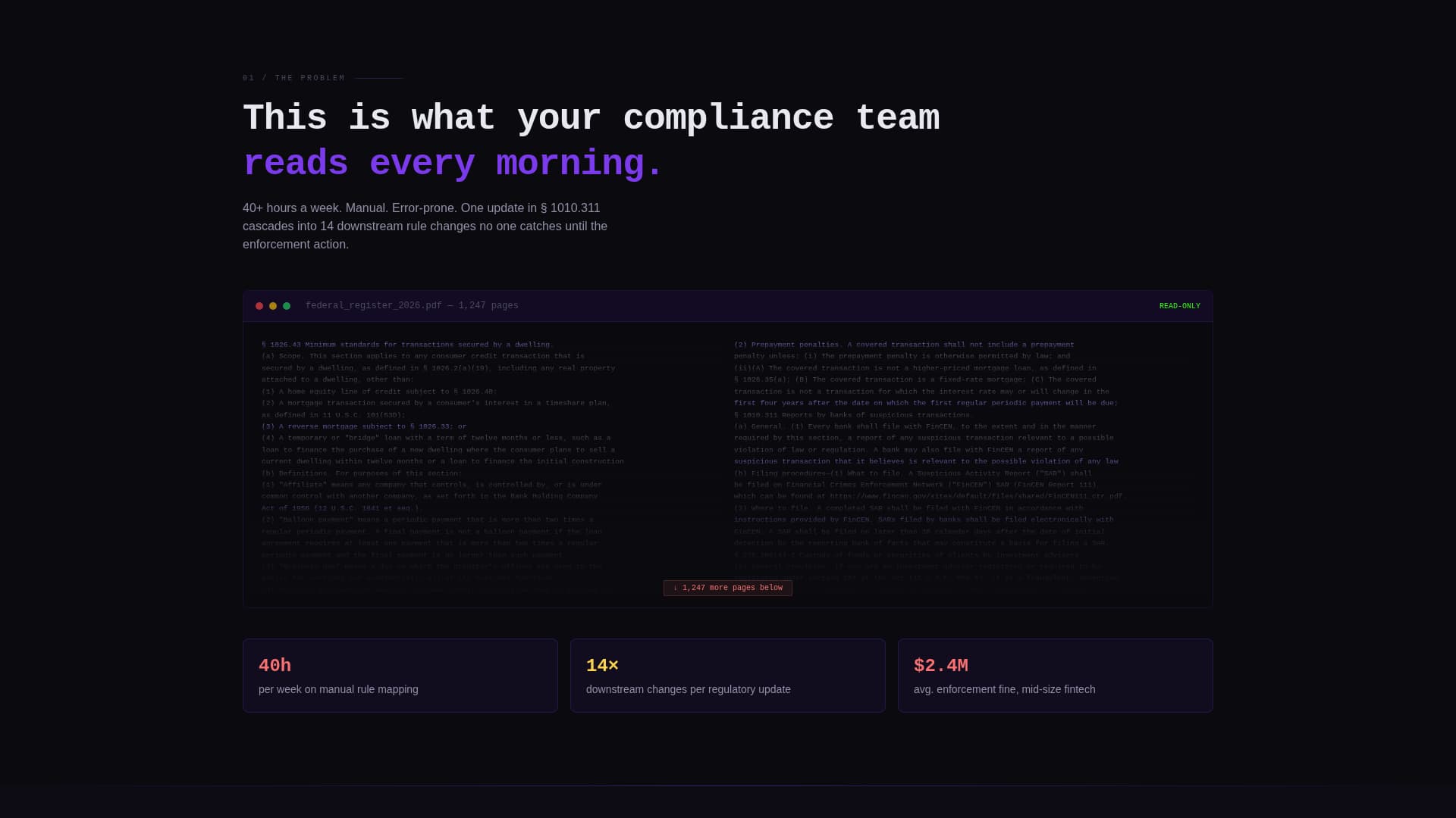 Complete RegTech Startup Privacy Policy & Terms Website Template