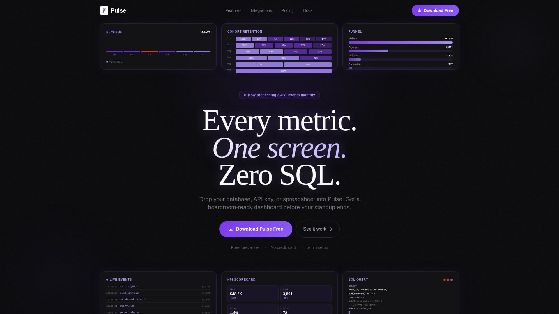 Micro-SaaS & Developer Tools Professional Website Template