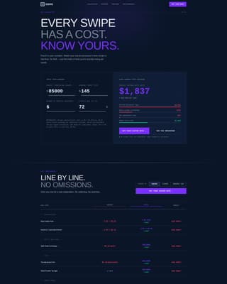 Swipe - Powerful Salonspa Landing Page Template