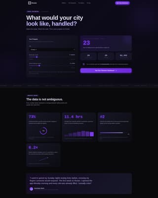 Roster - Powerful Volunteer Landing Page Template