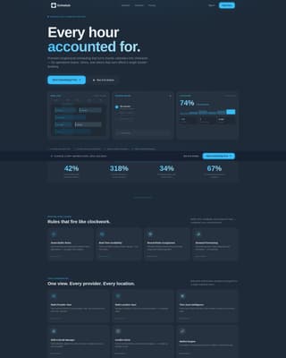 Schedule - Precision Appointment Landing Page Template