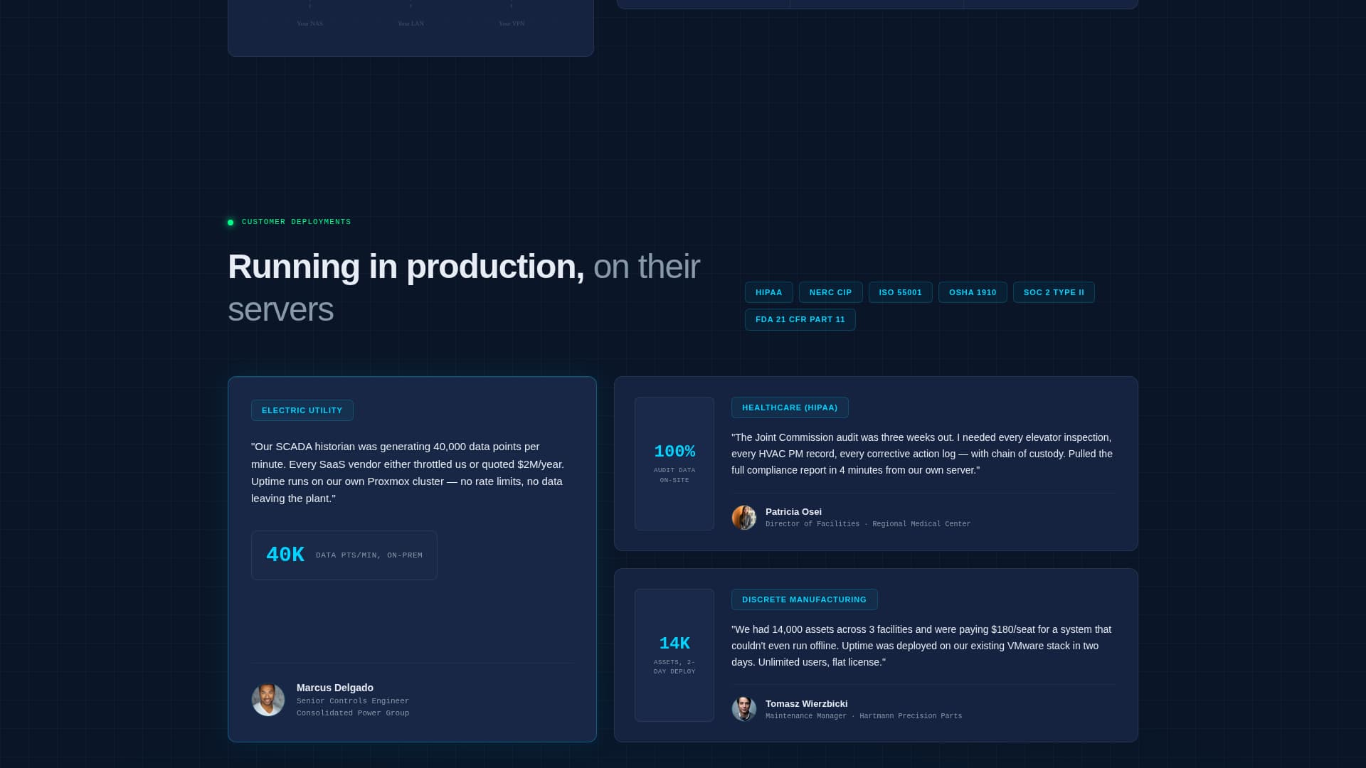 Self-Hosted Enterprise Software Directory Website Template