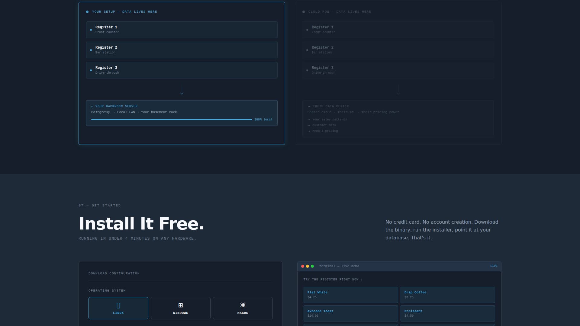 Self-Hosted Enterprise Software Advanced Professional Website Template