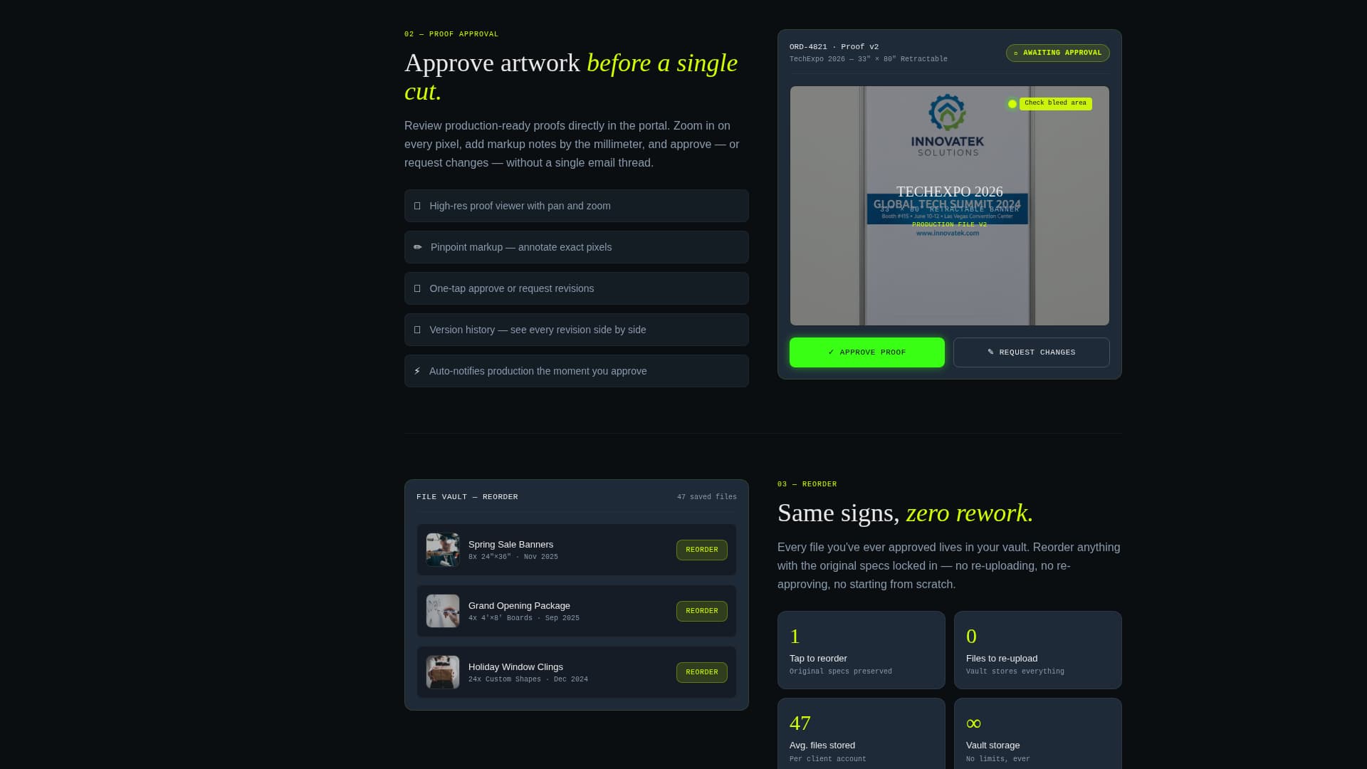 Sign & Banner Digital Presence Complete Professional Website Template