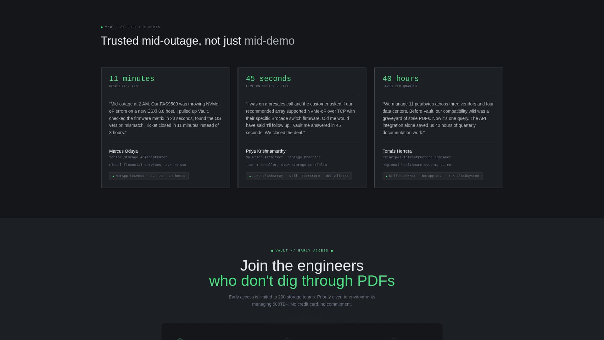 Storage Digital Presence Specialist Professional Website Template