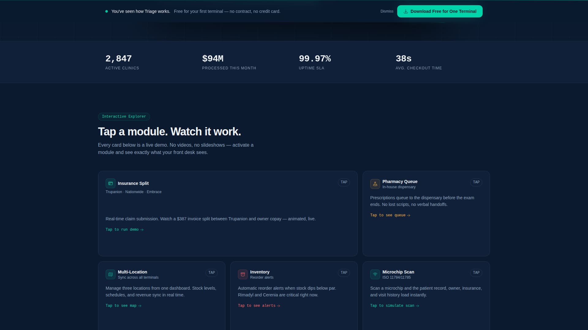 AVet — Animal Care System Landing Page Template
