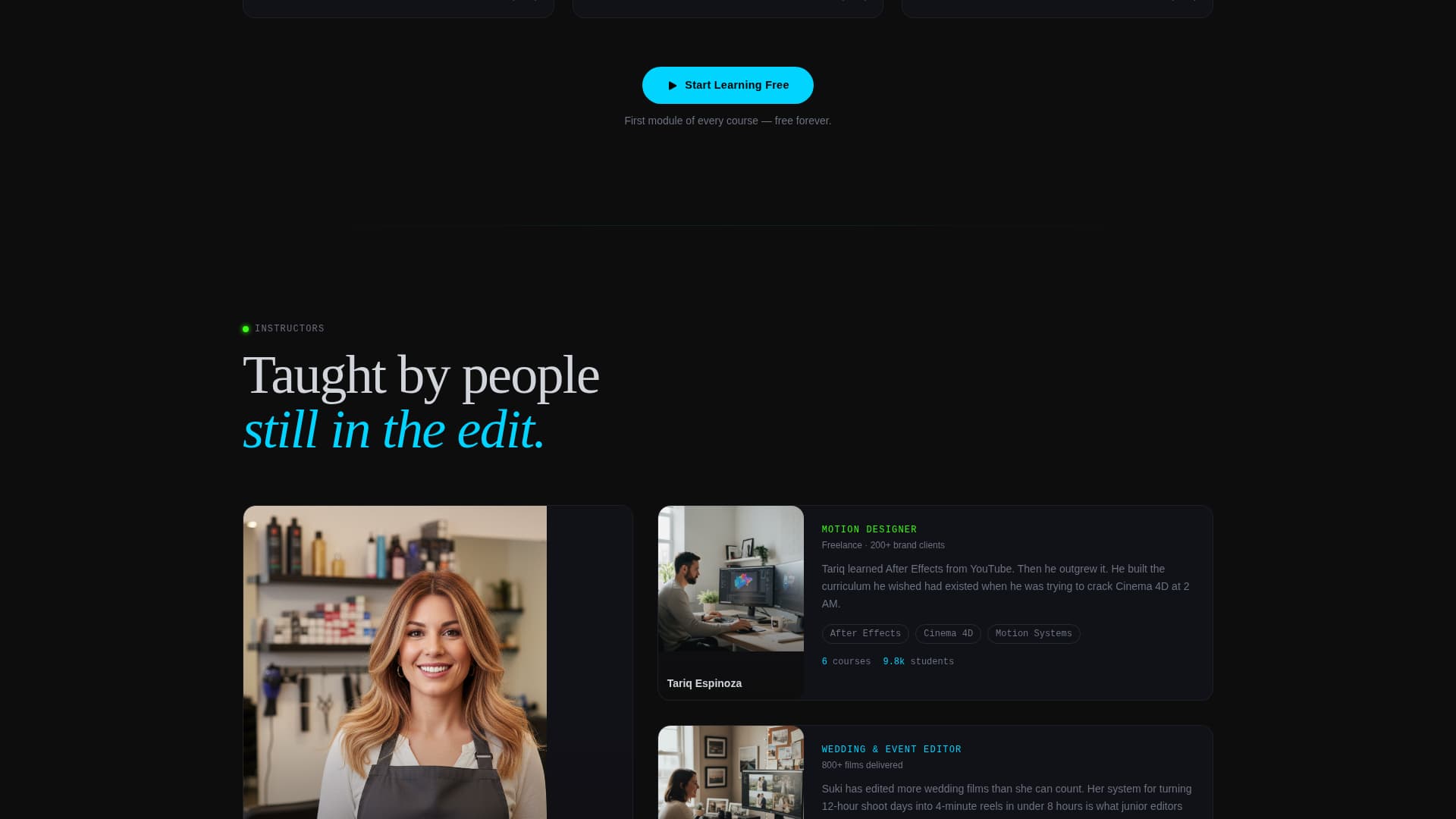 Scrub - Dynamic Video Tutorial Landing Page Template