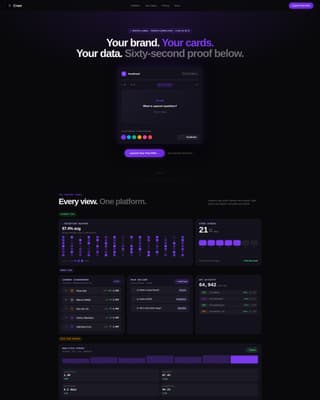 Cram - Powerful Whitelabel Landing Page Template