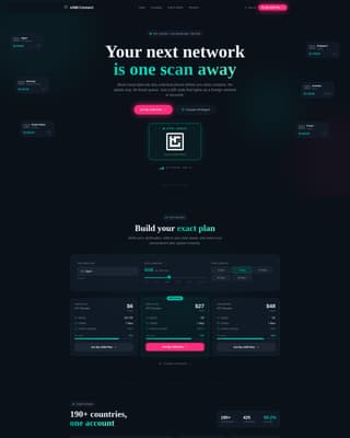 Roam - Instant eSIM Landing Page Template