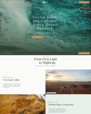 Roam - Luxe Australia Landing Page Template