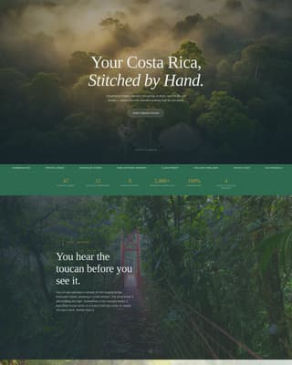 Jornada - Immersive Luxury Landing Page Template