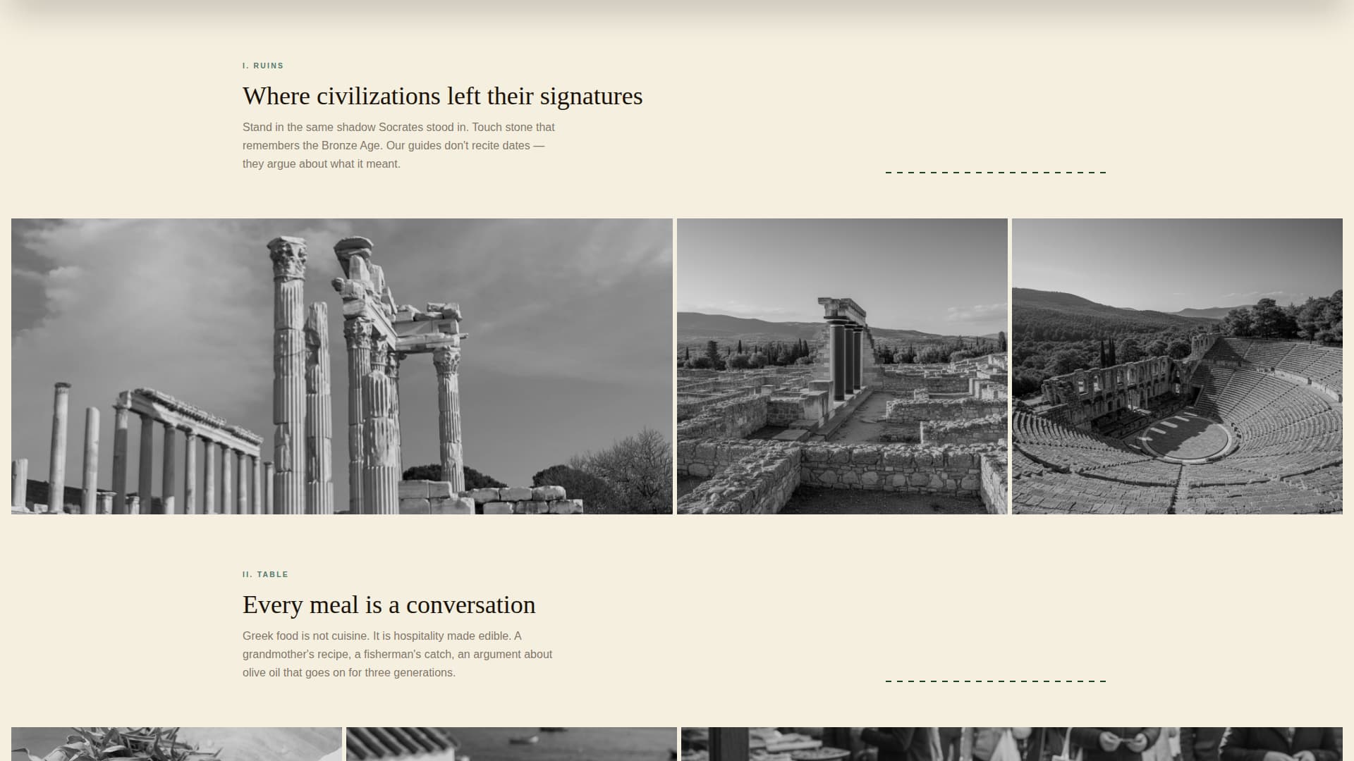 Greece Travel Booking Website Template