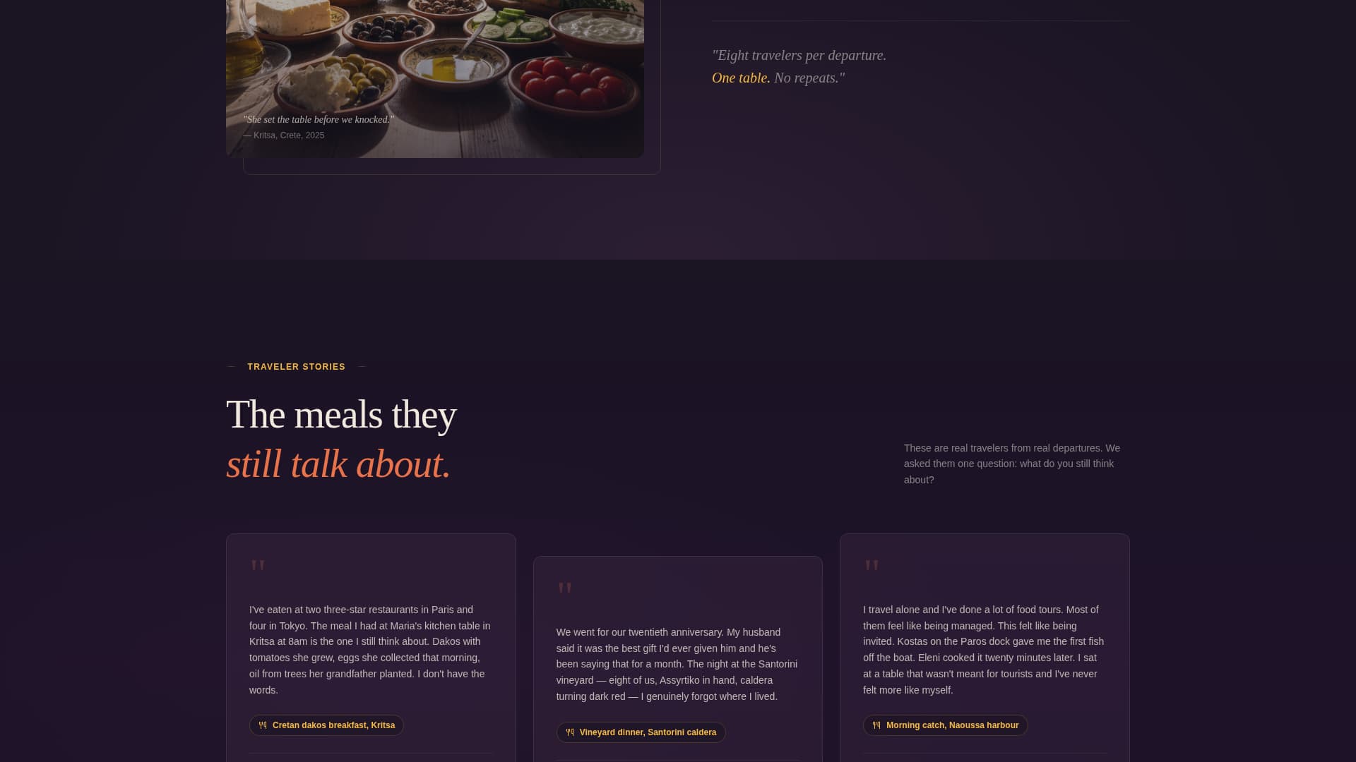 Greece Travel Specialist Booking Website Template