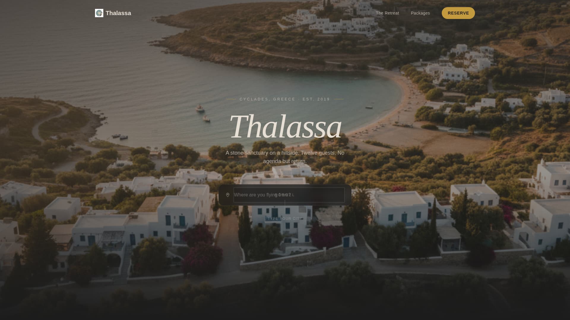 Greece Travel Expert Booking Website Template
