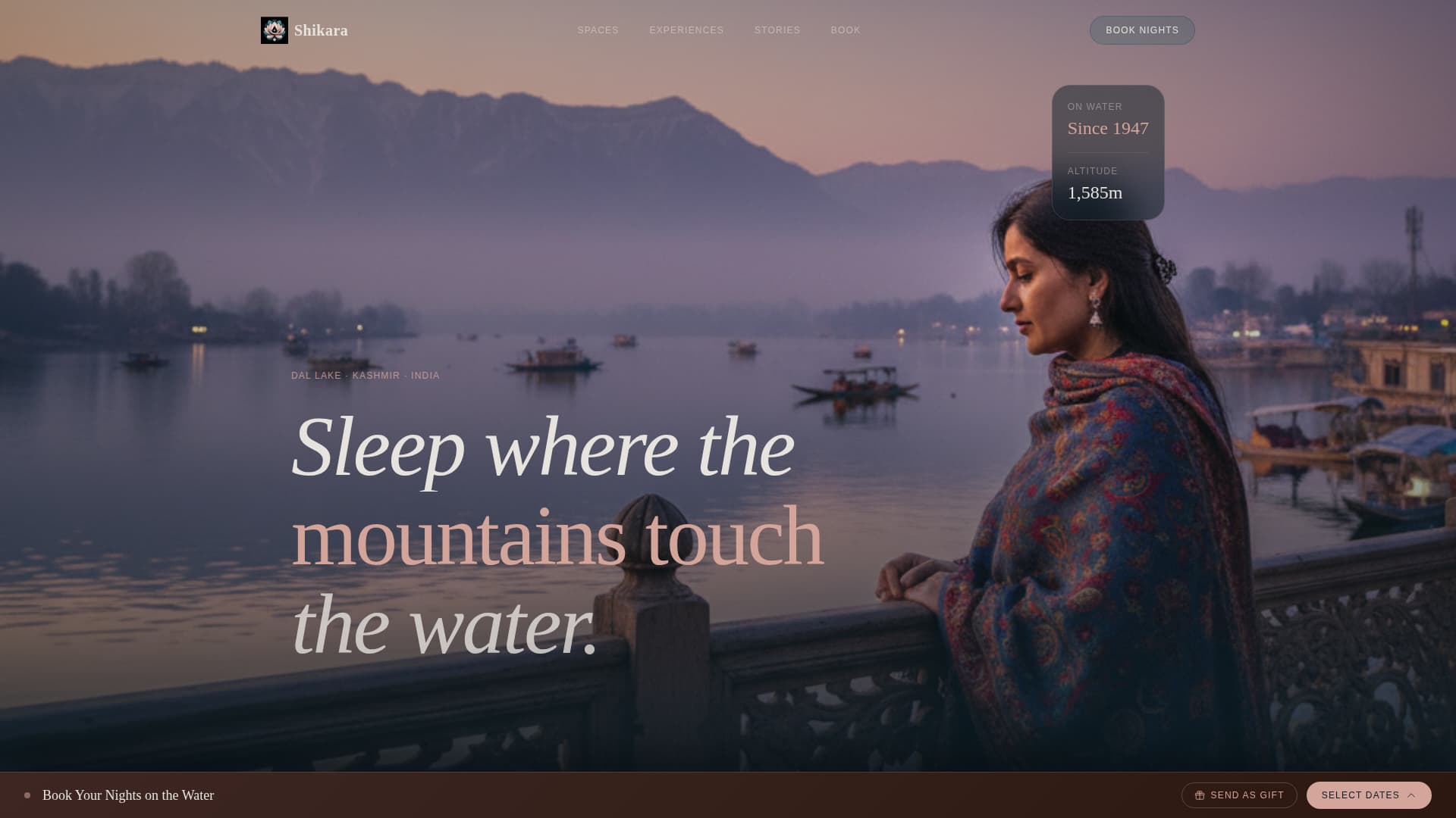 Unique Stay & Accommodation Booking Website Template