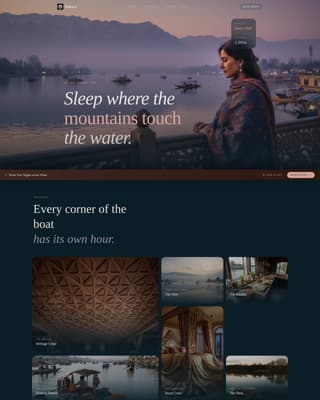 Unique Stay & Accommodation Booking Website Template