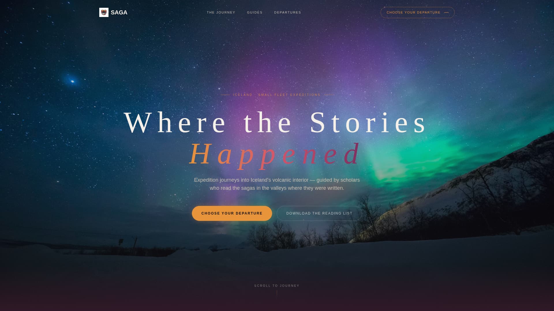 Iceland Travel Complete Booking Website Template