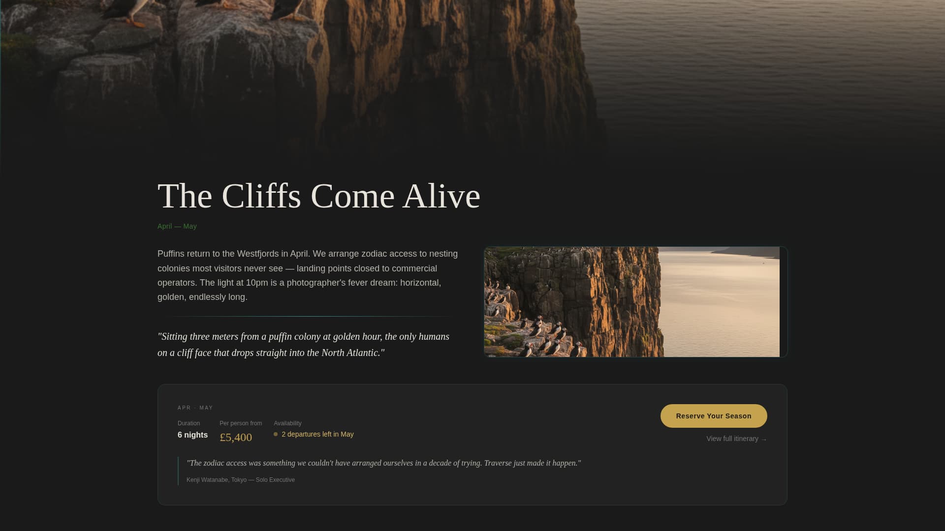 Iceland Travel Expert Booking Website Template