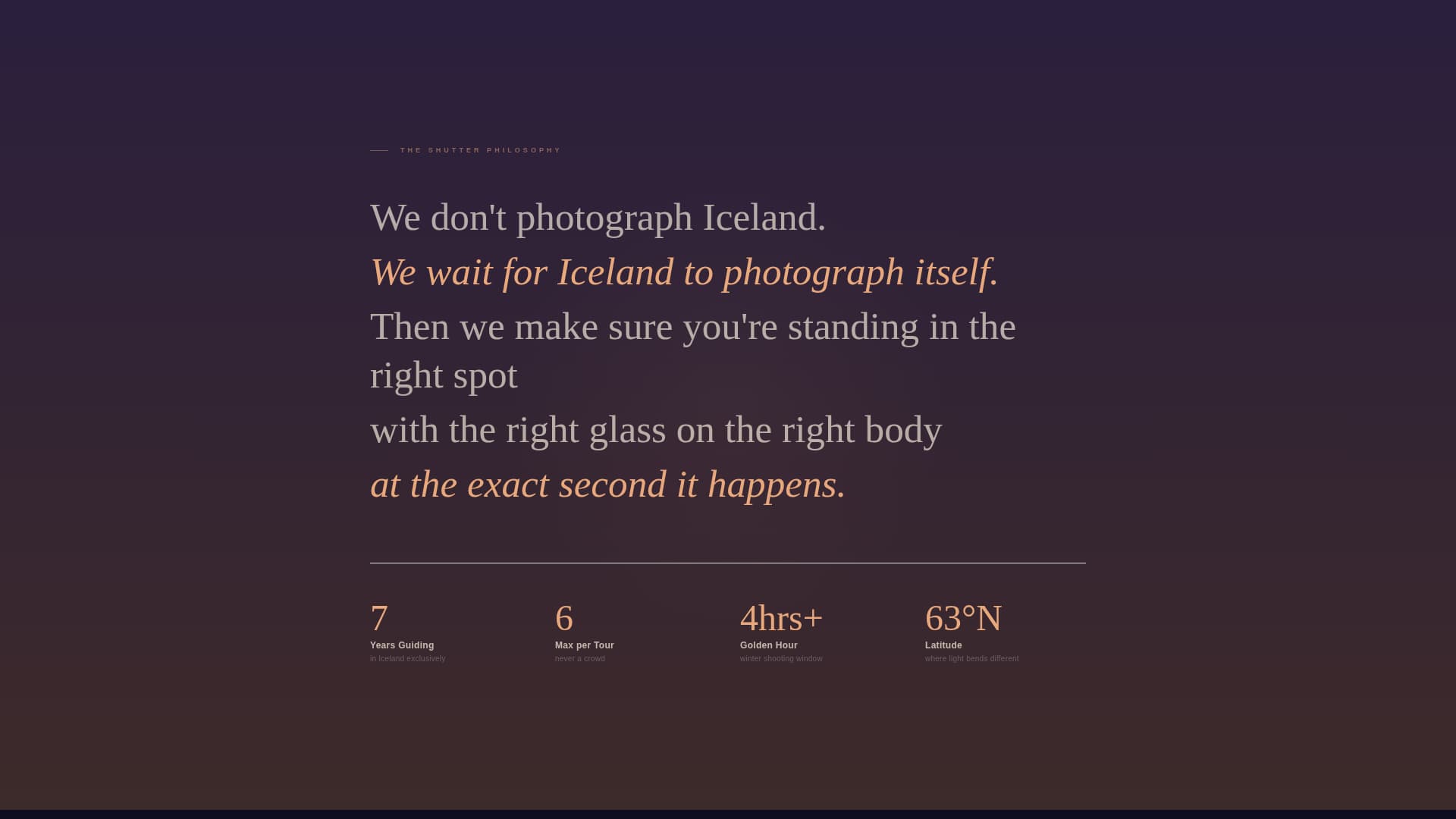 Iceland Travel Booking Website Template