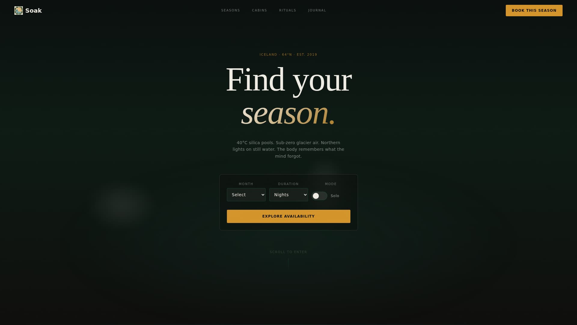 Iceland Travel Premium Booking Website Template