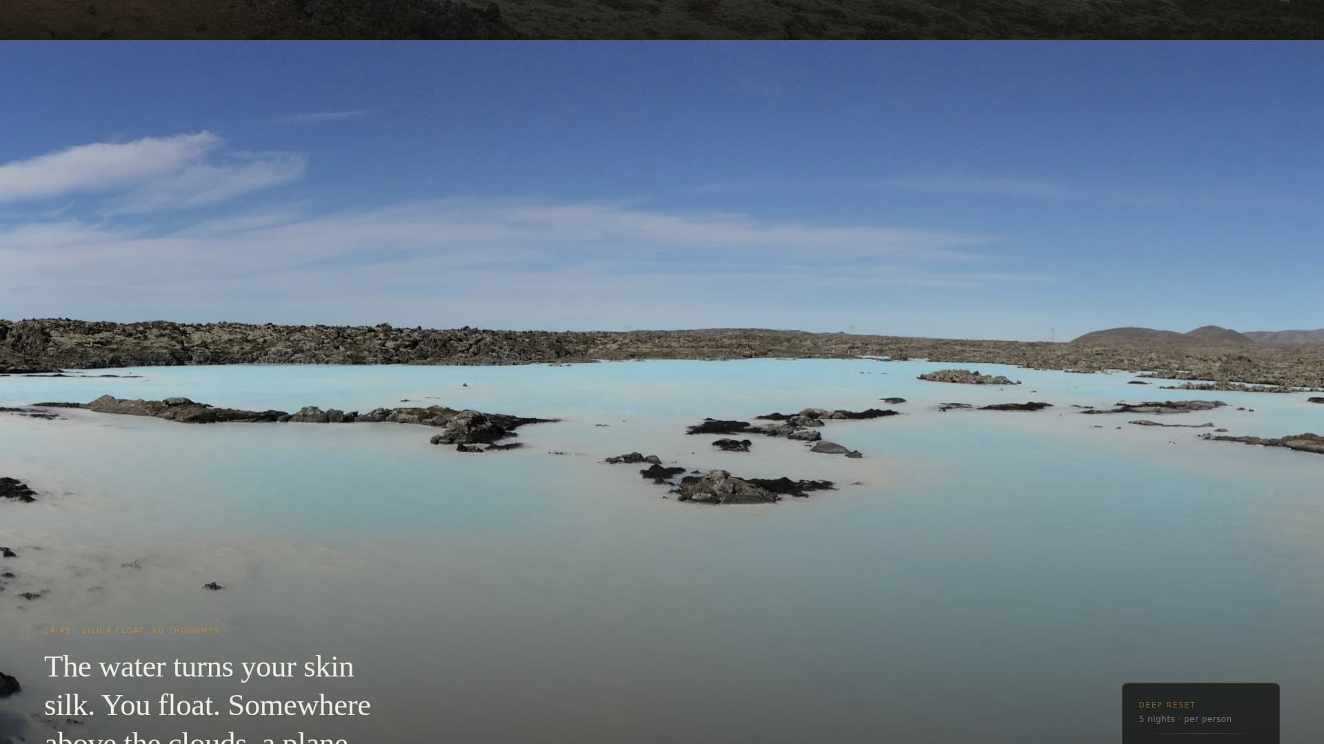 Iceland Travel Premium Booking Website Template