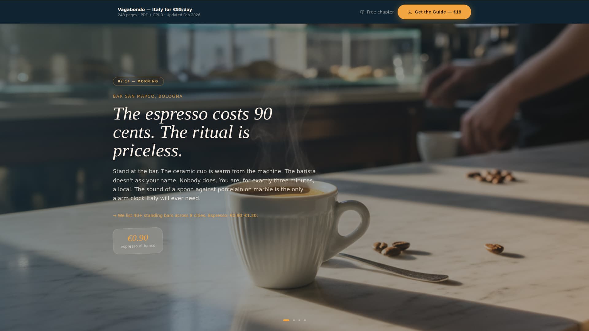 Italy Travel Professional Website Template