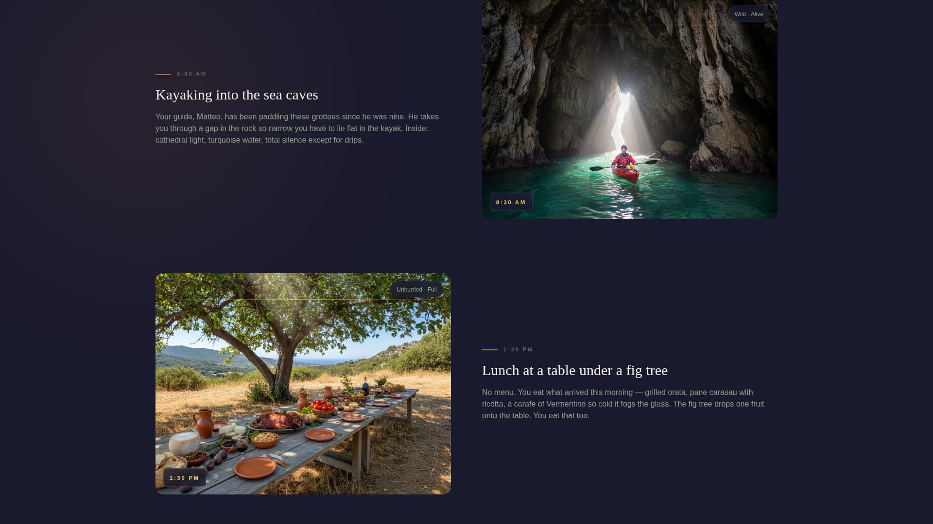 Italy Travel Booking Website Template