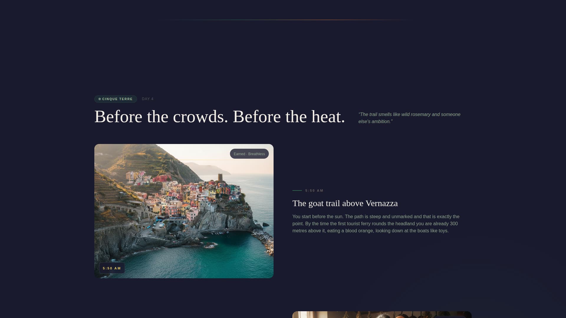 Italy Travel Booking Website Template