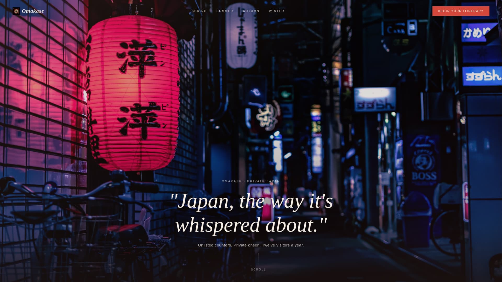 Japan Travel Specialist Booking Website Template