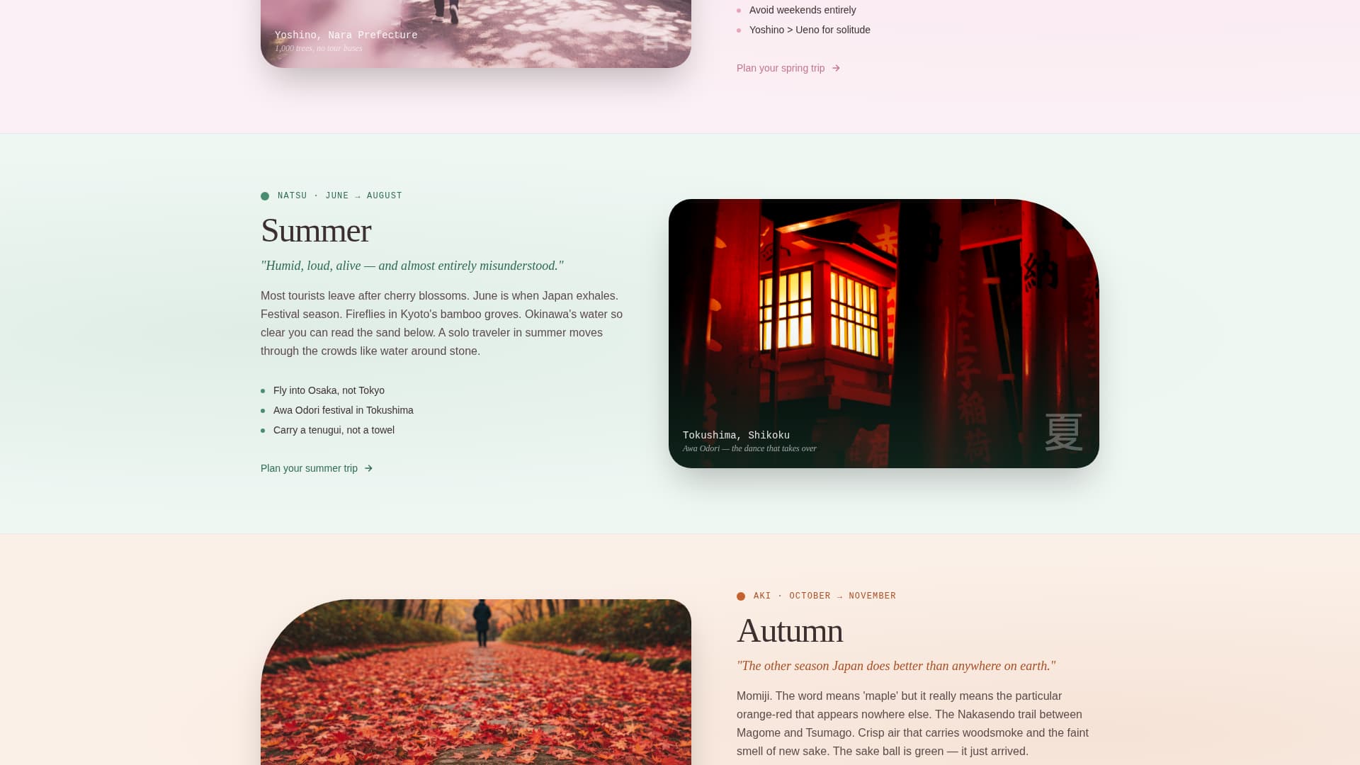 Japan Travel Specialist Professional Website Template